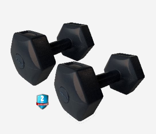 Bim Dumbell Seti 2 kg x2 Pvc 