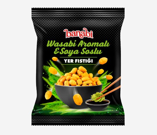 Bim Wasabi Aromalı & Soya Soslu Yer Fıstığı 