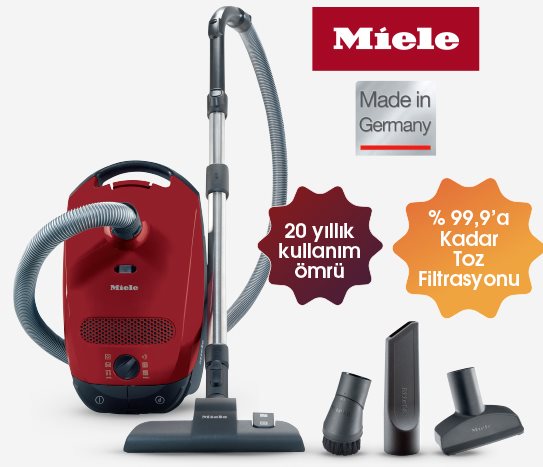 Bim Miele Toz Torbalı Elektrikli Süpürge