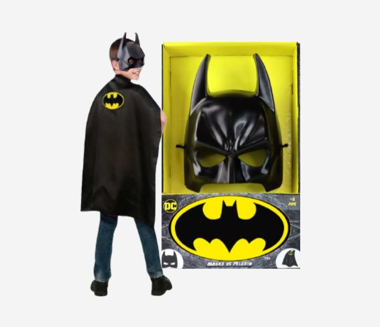 Bim Batman  Pelerin ve Maske Seti