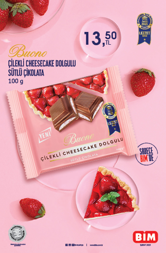 21 Şubat Bim Aktüel Ürünler 4 276 338x515 buono cilekli cheesecake dolgulu cikolata